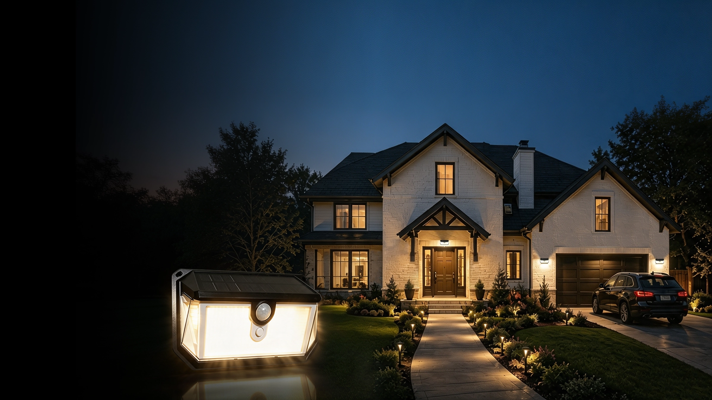 LUNQHAL Outdoor Solar Lighting Collection