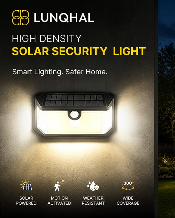LUNQHAL SL016 — Solar Light On